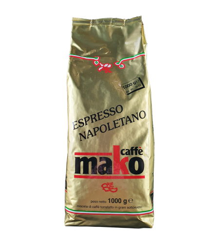 Espresso Mako Gold Pack 1kg Bohnen Kaffee Italien 